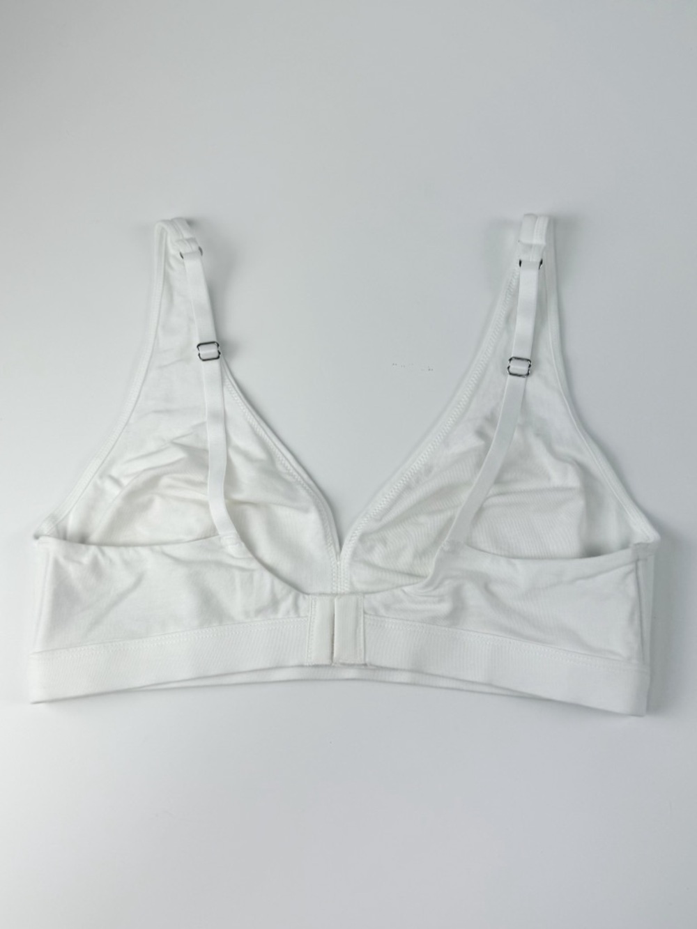 State of Day Bra Bralette Womens Medium White Cotton Blend NWOT NEW - Picture 2 of 6